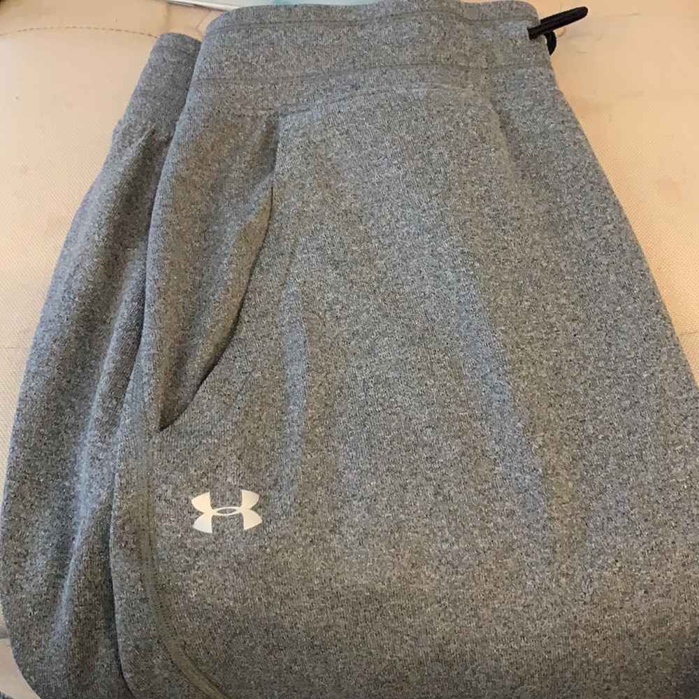 Under Armour grey tech joggers